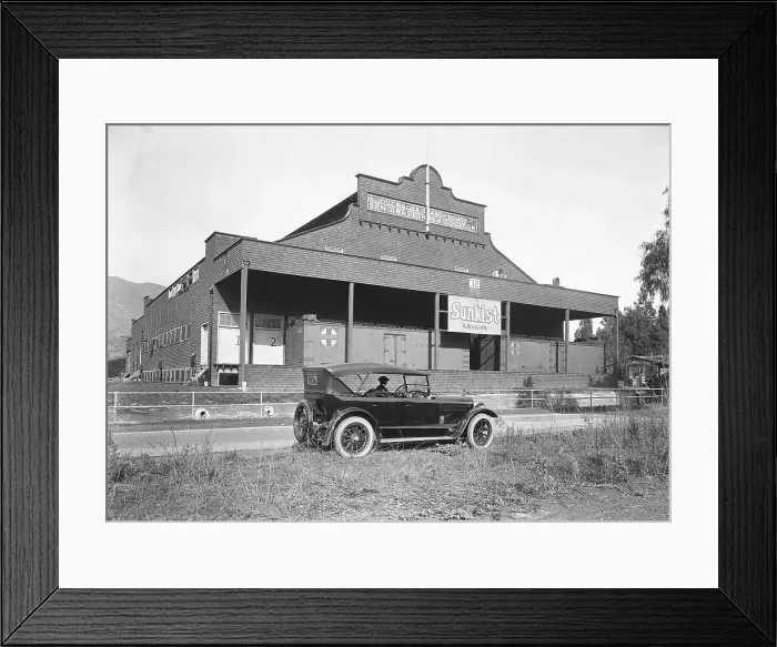 Framed Print : Haynes Chevrolet Outside Sunkist Plant Framed Print : Haynes Chevrolet Outside Sunkist Plant