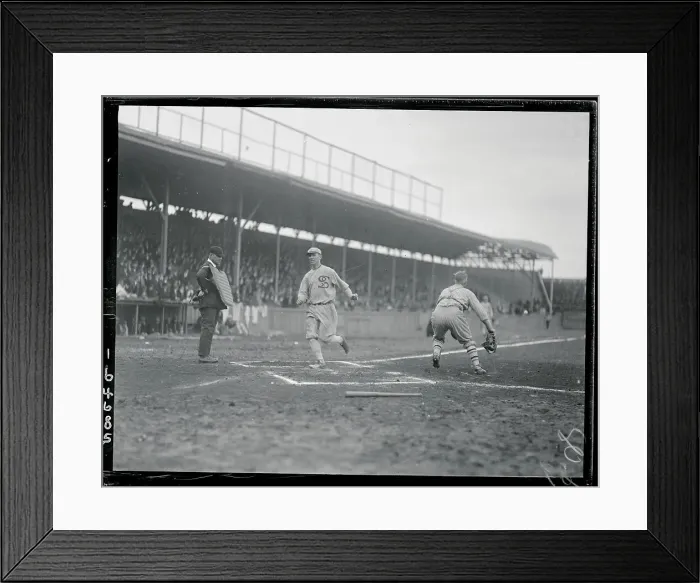Framed Print : Johnson Scoring Run Framed Print : Johnson Scoring Run