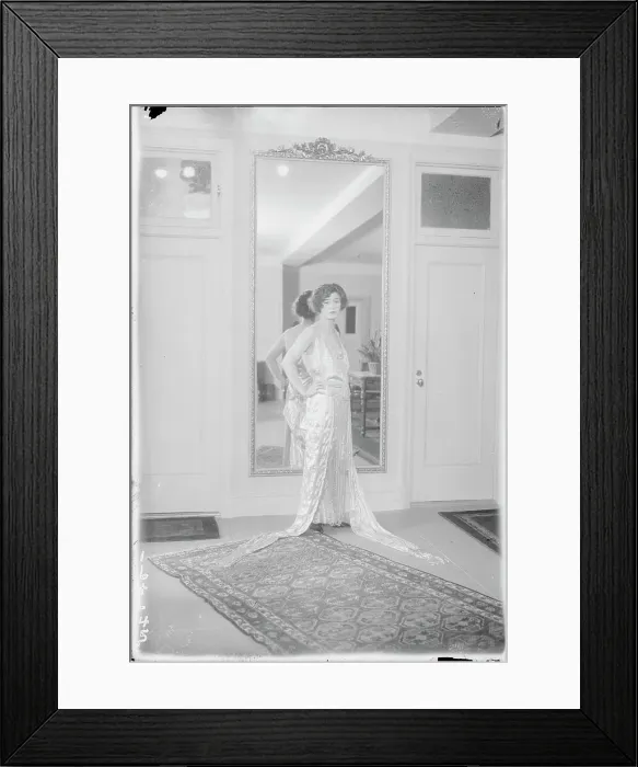 Framed Print : Portrait of Peggy Stout