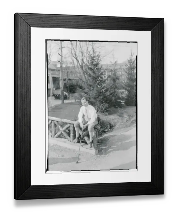Framed Print : Portrait of George Ingalls, Jr Framed Print : Portrait of George Ingalls, Jr