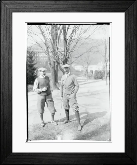 Framed Print : Portrait of Two Men Framed Print : Portrait of Two Men