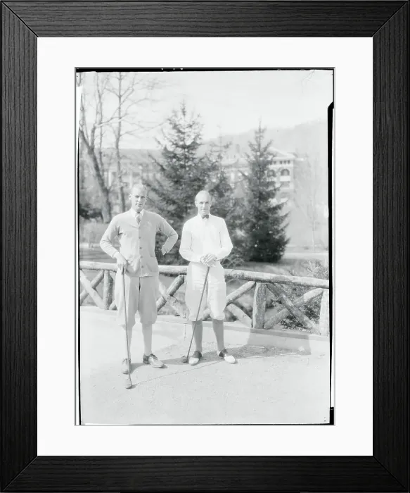 Framed Print : Portrait of Two Men Framed Print : Portrait of Two Men