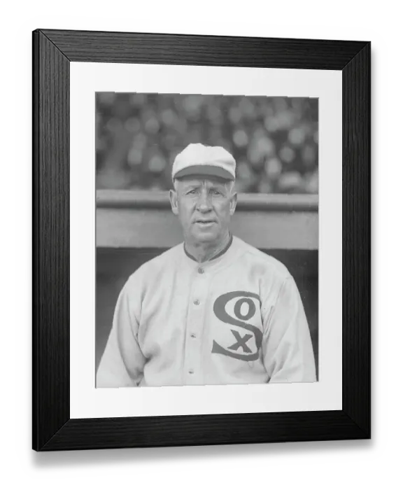Framed Print : Team Manager Kid Gleason in White Sox Uniform Framed Print : Team Manager Kid Gleason in White Sox Uniform