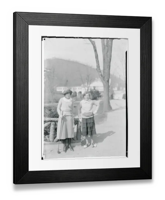 Framed Print : Portrait of Two Women Framed Print : Portrait of Two Women