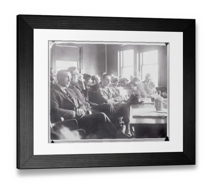 Framed Print : John Dodge Awaiting Verdict Framed Print : John Dodge Awaiting Verdict