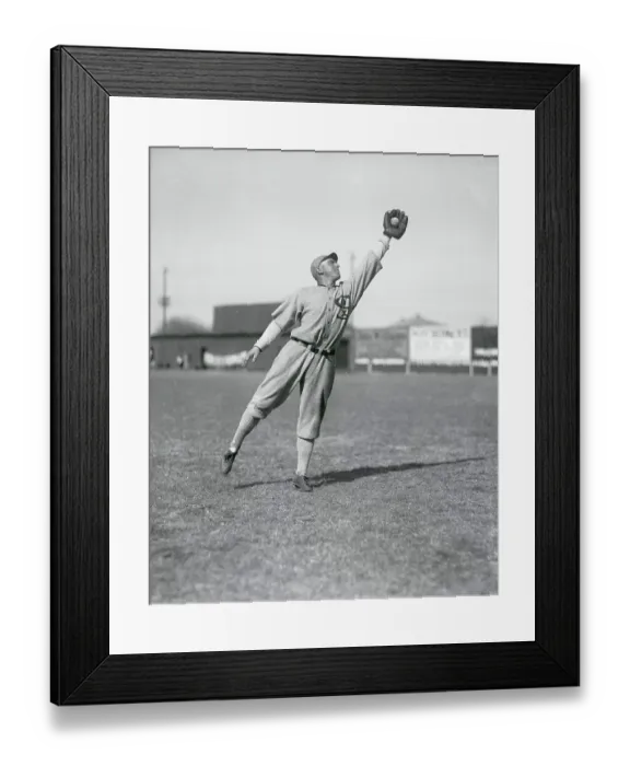 Framed Print : John Mostil Reaching For Ball Framed Print : John Mostil Reaching For Ball