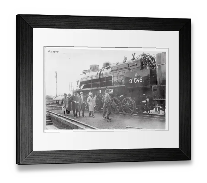 Framed Print : German Built Locomotive