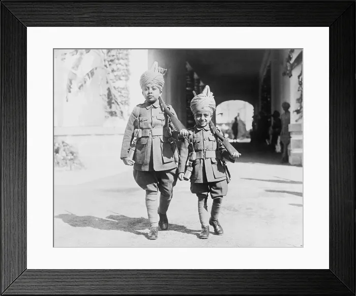 Framed Print : Children of the Eighth Maharajah of Gwalior Framed Print : Children of the Eighth Maharajah of Gwalior