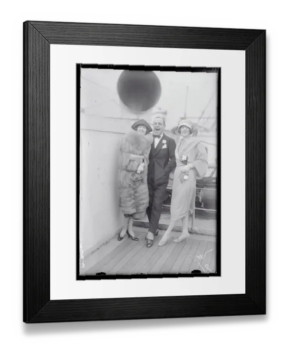 Framed Print : Lenora Hughes and Maurice Preparing to Sail Framed Print : Lenora Hughes and Maurice Preparing to Sail