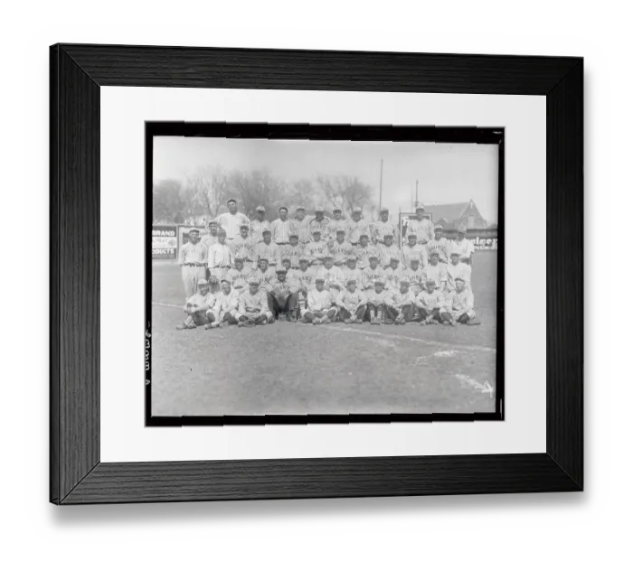 Framed Print : Early Portrait of New York Giants Team Framed Print : Early Portrait of New York Giants Team