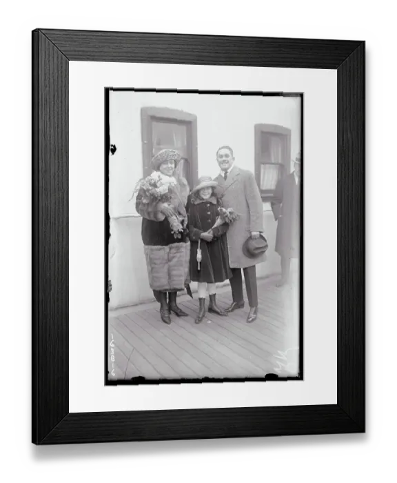 Framed Print : Johnny Kilbane and Family Framed Print : Johnny Kilbane and Family