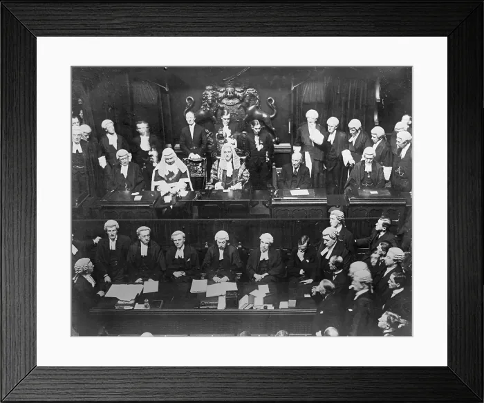Framed Print : Swearing In of New Chief Justice Framed Print : Swearing In of New Chief Justice