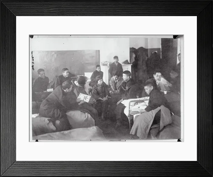 Framed Print : Mongolian Communists Lodging Framed Print : Mongolian Communists Lodging