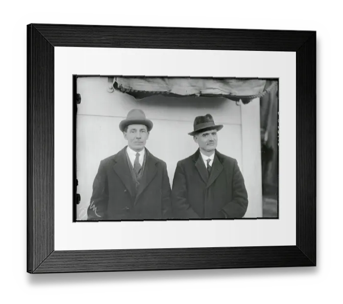 Framed Print : Austen Stack with James J. O'Kelly Framed Print : Austen Stack with James J. O'Kelly