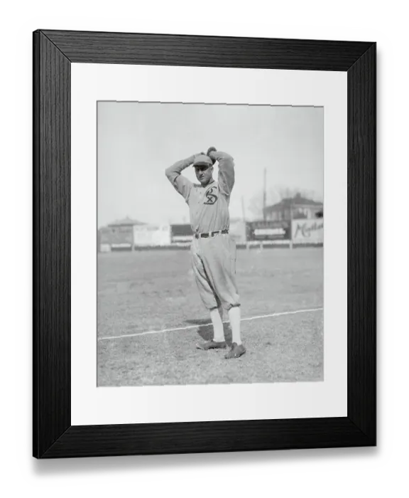 Framed Print : Pitcher Urban Farber Framed Print : Pitcher Urban Farber