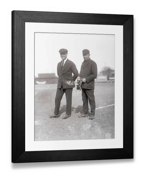 Framed Print : Umpires Klem and Owens Framed Print : Umpires Klem and Owens