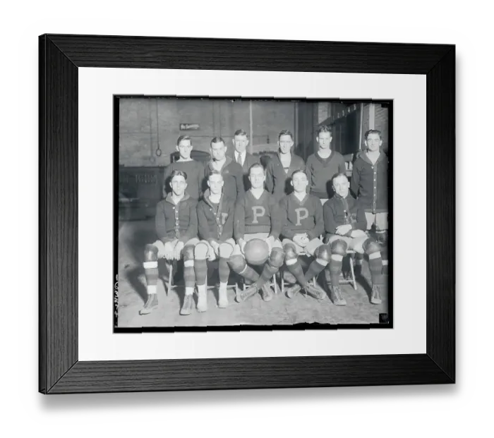 Framed Print : University of Pennsylvania Basketball Team Framed Print : University of Pennsylvania Basketball Team