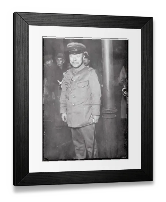 Framed Print : Portrait of General Nakashima Framed Print : Portrait of General Nakashima
