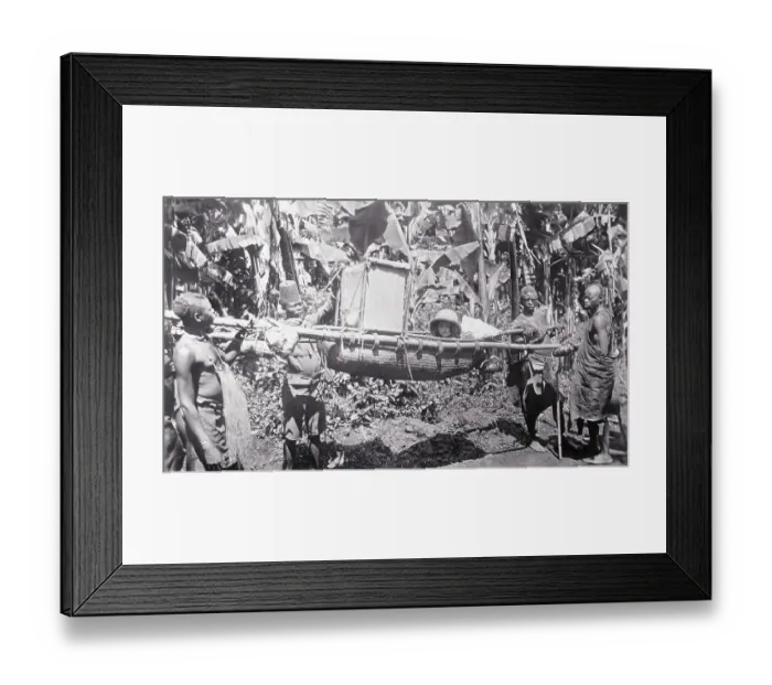 Framed Print : Alice Hasting Bradley Traveling With Natives Framed Print : Alice Hasting Bradley Traveling With Natives