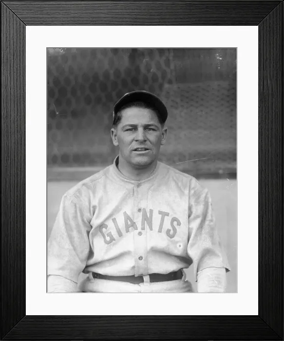 Framed Print : Ross Young Posing in Giants Uniform Framed Print : Ross Young Posing in Giants Uniform