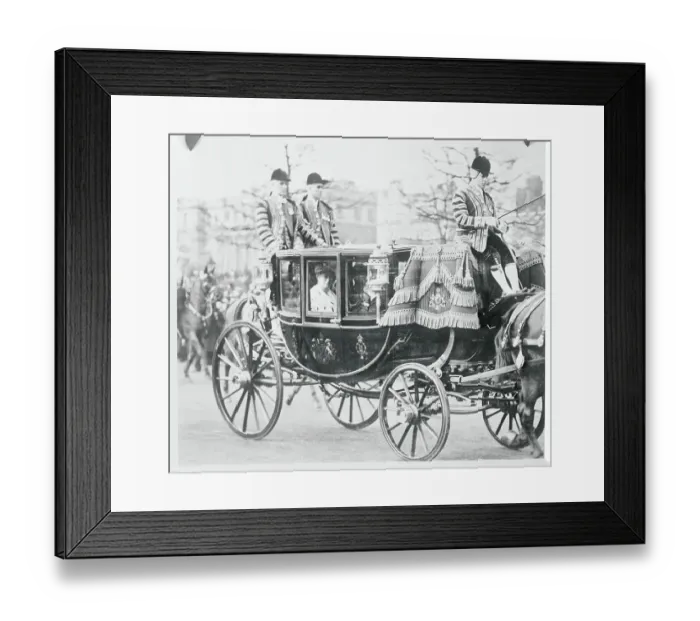 Framed Print : View of Princess Mary Carriage Framed Print : View of Princess Mary Carriage