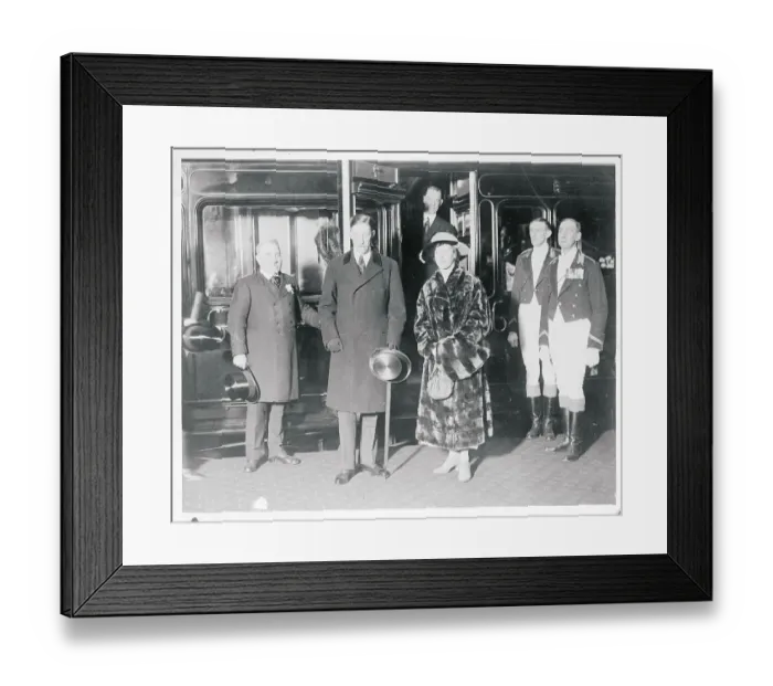 Framed Print : Princess Mary and Viscount Lascelles Posing Framed Print : Princess Mary and Viscount Lascelles Posing