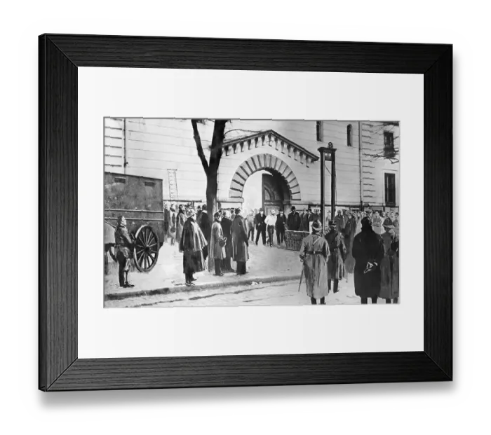 Framed Print : Execution Of French Murderer Framed Print : Execution Of French Murderer