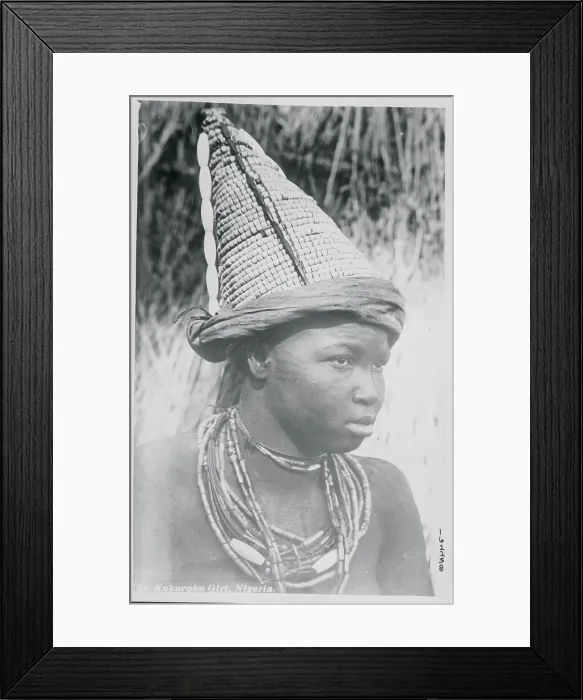 Framed Print : Kukuruku Female Wearing Braided Comb Hairstyle Framed Print : Kukuruku Female Wearing Braided Comb Hairstyle
