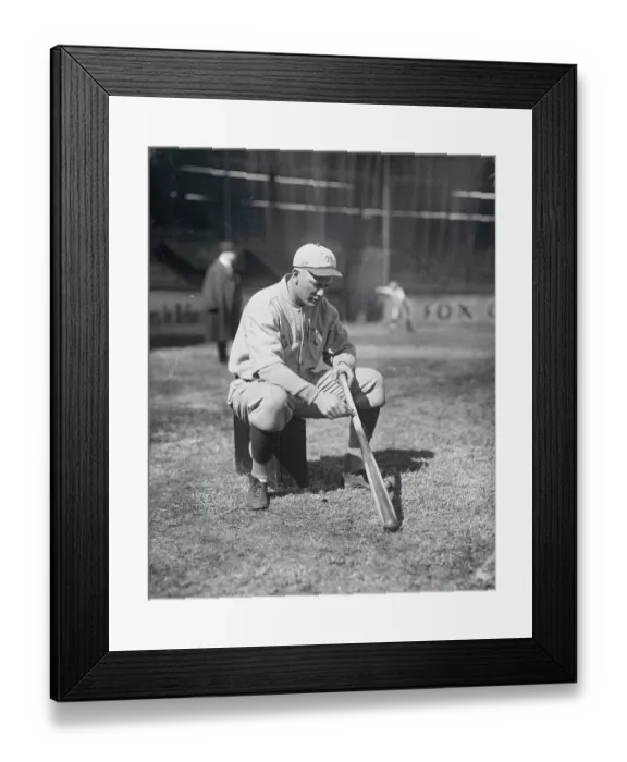 Framed Print : Irish Meusel Scraping the Bat Framed Print : Irish Meusel Scraping the Bat