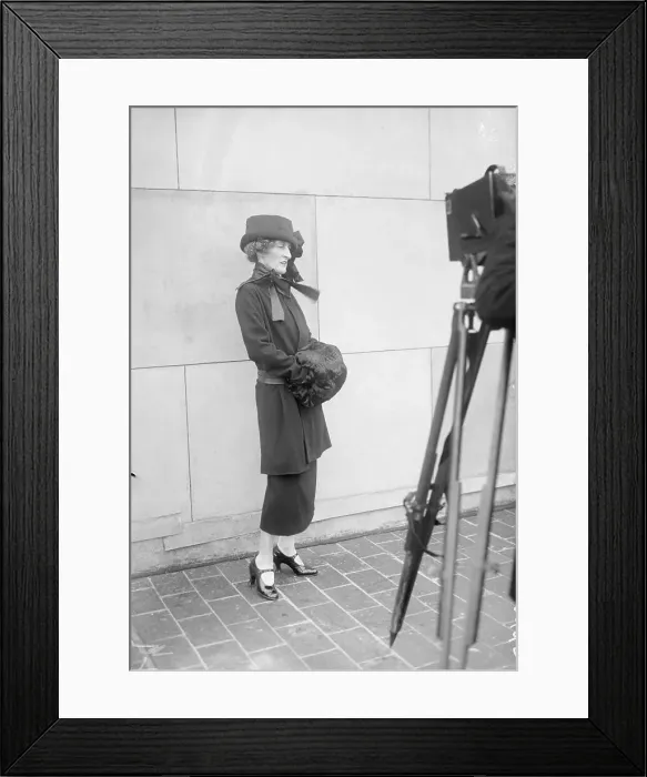 Framed Print : Portrait of Margot Asquith