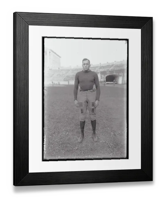 Framed Print : Football Centre Joe Alexander Framed Print : Football Centre Joe Alexander