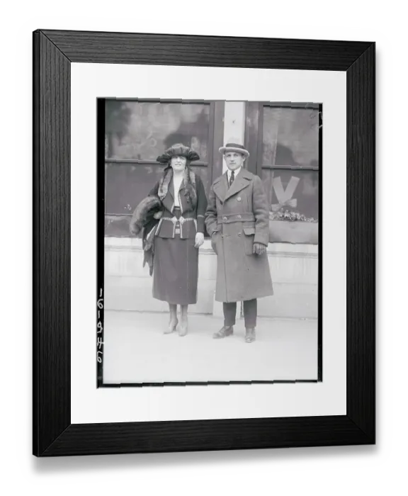 Framed Print : Mr. and Mrs. Groh Framed Print : Mr. and Mrs. Groh