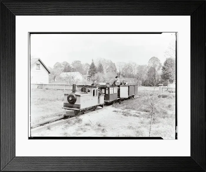 Framed Print : View of W. Cecil Gage's Private Railroad Framed Print : View of W. Cecil Gage's Private Railroad