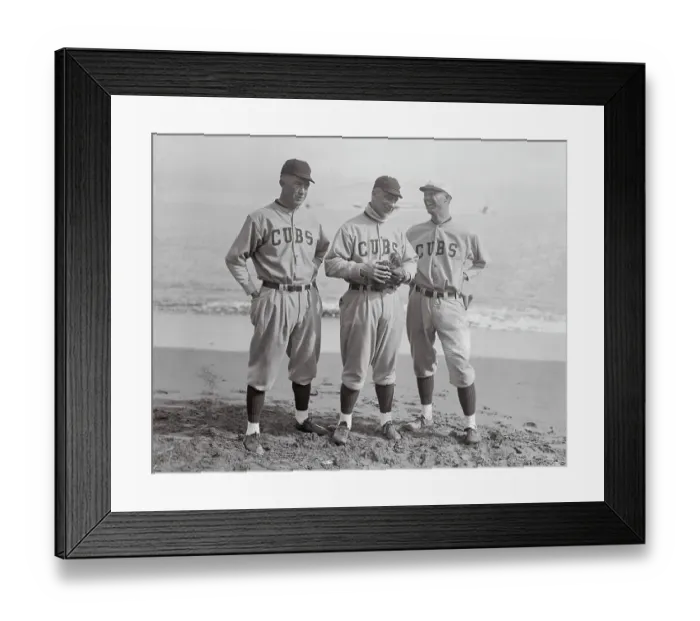 Framed Print : Chicago Cubs at Training Camp Framed Print : Chicago Cubs at Training Camp