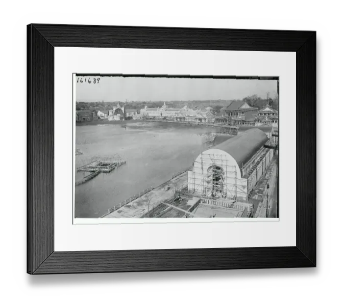Framed Print : New Buildings for Japanese Peace Expo Framed Print : New Buildings for Japanese Peace Expo