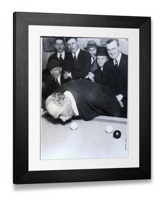 Framed Print : Henry Lewis Bending Over Pool Table Framed Print : Henry Lewis Bending Over Pool Table
