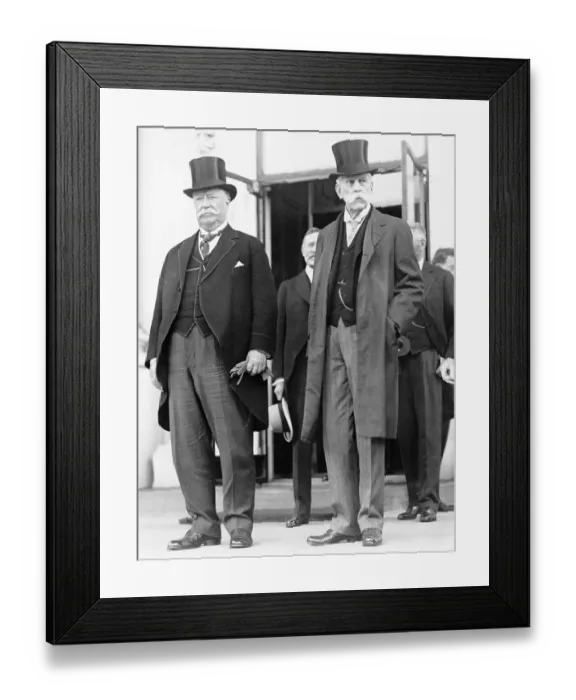Framed Print : Oliver Wendell Holmes William Howard Taft Framed Print : Oliver Wendell Holmes William Howard Taft