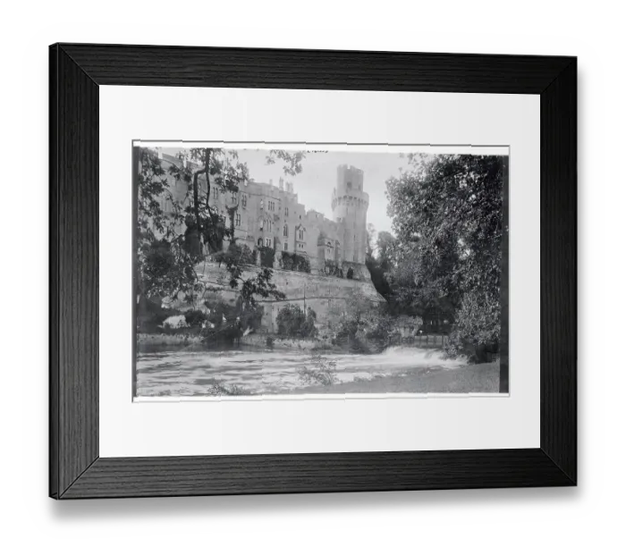 Framed Print : Warwick Castle in England Framed Print : Warwick Castle in England