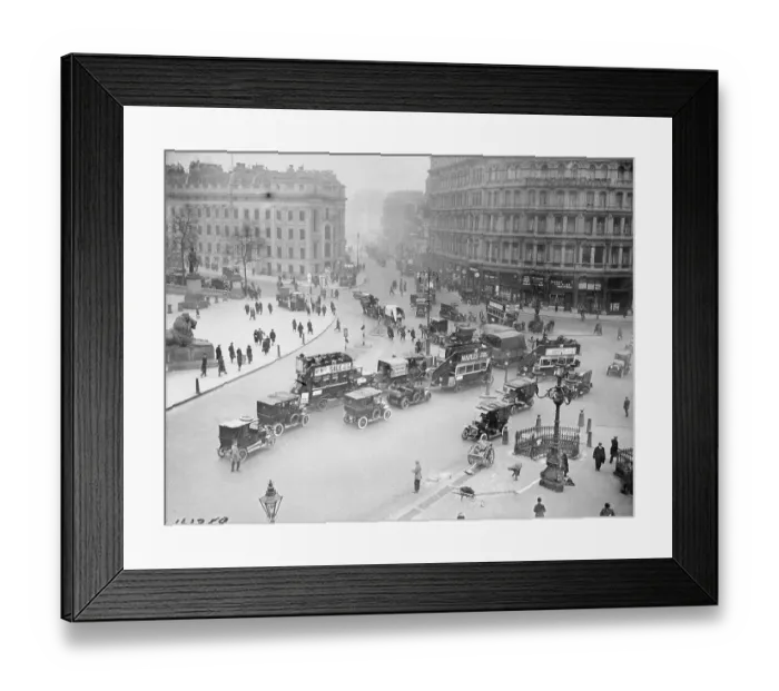 Framed Print : View of Charing Cross Framed Print : View of Charing Cross