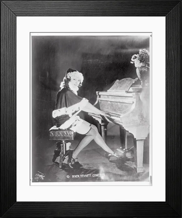 Framed Print : Woman Playing the Piano Framed Print : Woman Playing the Piano