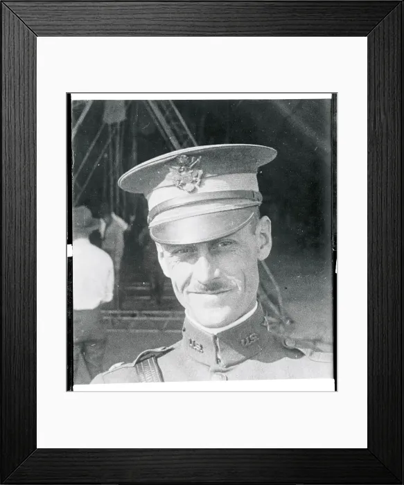 Framed Print : J. G. Thornell Posing in Complete Military Uniform Framed Print : J. G. Thornell Posing in Complete Military Uniform