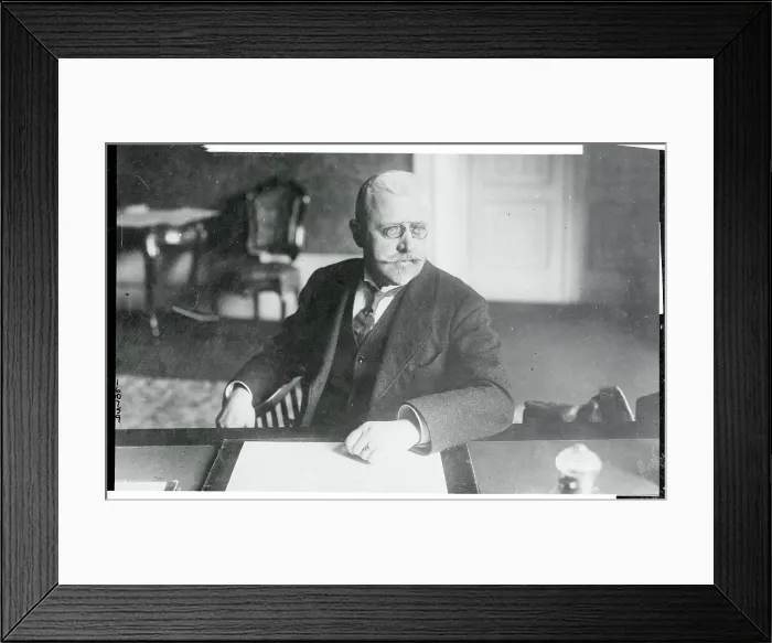 Framed Print : Portrait of John Schober Framed Print : Portrait of John Schober
