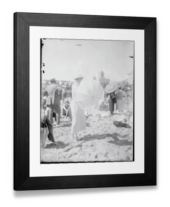 Framed Print : Woman Holding an Umbrella Framed Print : Woman Holding an Umbrella