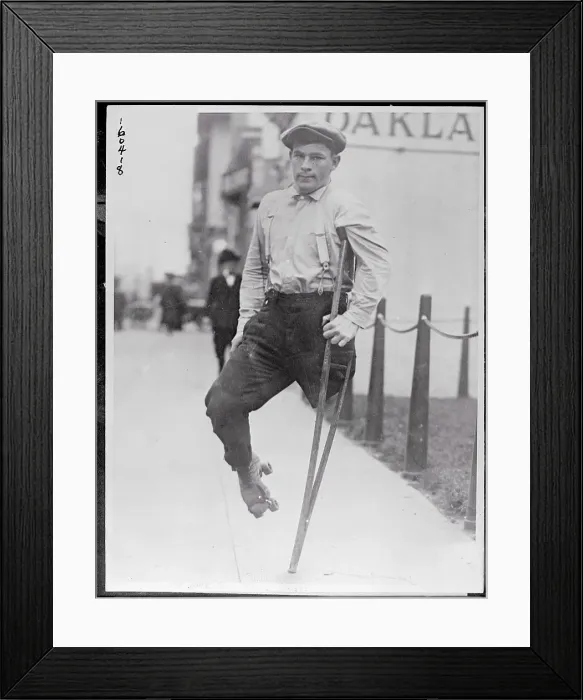 Framed Print : Portrait of Fred Manning Framed Print : Portrait of Fred Manning