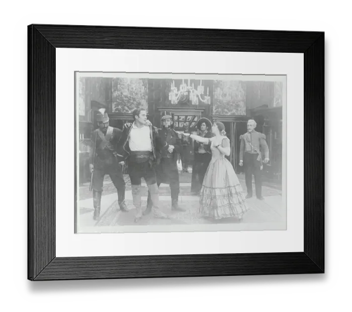 Framed Print : William D. Taylor on the Set Framed Print : William D. Taylor on the Set