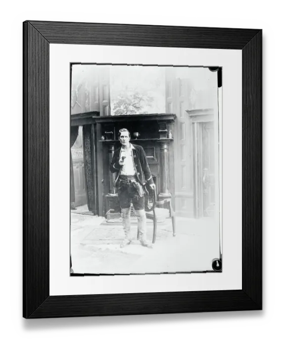 Framed Print : Full-Length Portrait of William D. Taylor Framed Print : Full-Length Portrait of William D. Taylor