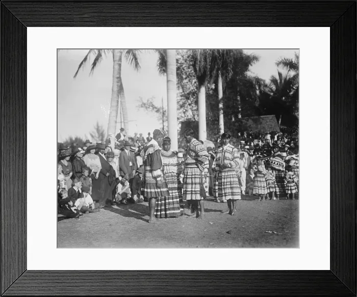 Framed Print : Seminole Indian Wedding Ceremony Framed Print : Seminole Indian Wedding Ceremony