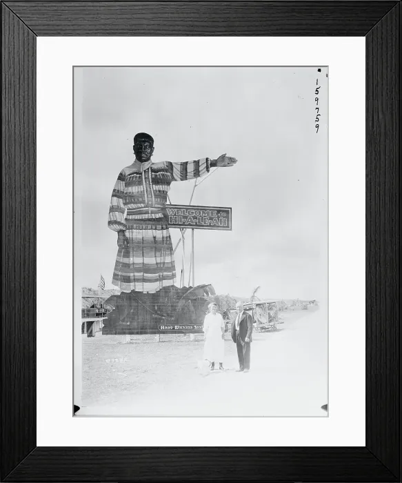 Framed Print : People Posing in Front of a Sign Post Framed Print : People Posing in Front of a Sign Post