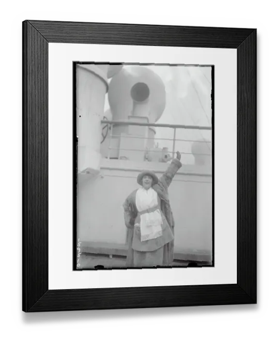 Framed Print : Pearl White Waving Framed Print : Pearl White Waving