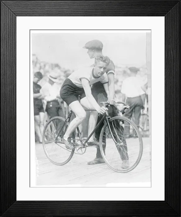 Framed Print : Bobby Walthour, Veteran Cyclist Framed Print : Bobby Walthour, Veteran Cyclist